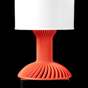 Ridged Table Lamp STL 3D Print File by MODERN MACHINE