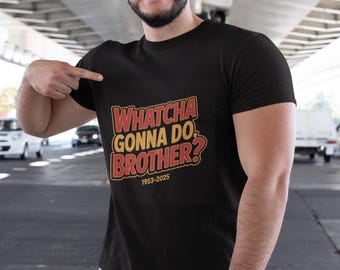 Hulk Hogan T-Shirt: Wrestling Fan Gift, 100% Cotton