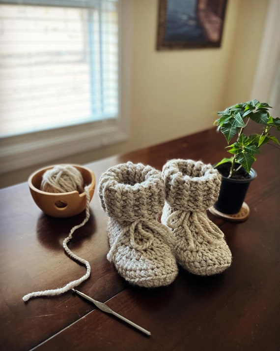Crochet Boots Adult Crochet Booties 741 CROCHET BOOT SLIPPERS