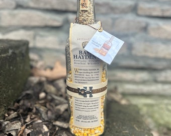Basil Hayden's Mash Bill Visualization Bottle