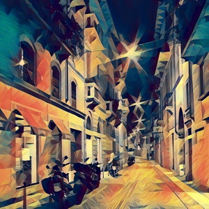 Verona Street Canvas Print