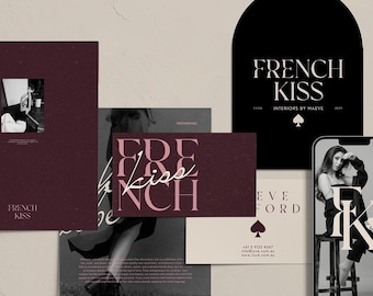 Elegant Branding Kit: Logo Suite, Color Palette, Font Pairings (Editable in Canva)