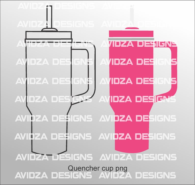 Puede incluir: Dos tazas de viaje de acero inoxidable con tapas y asas. Una taza es blanca y la otra es rosa.