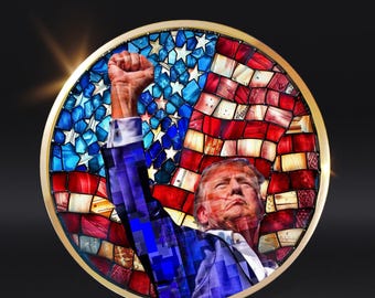Trump MAGA Coin, Trump Special Edition Coin, 45th - 47th President Trump Keepsake Collectible Coin, Trump Gift for Supporters, MAGA Merch