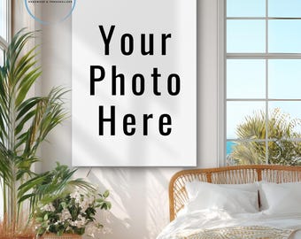 Custom Canvas with Photo, Personalized Wall Art Decor with Pictures, Turn Your Photos into Canvas, Photo on Canvas Print