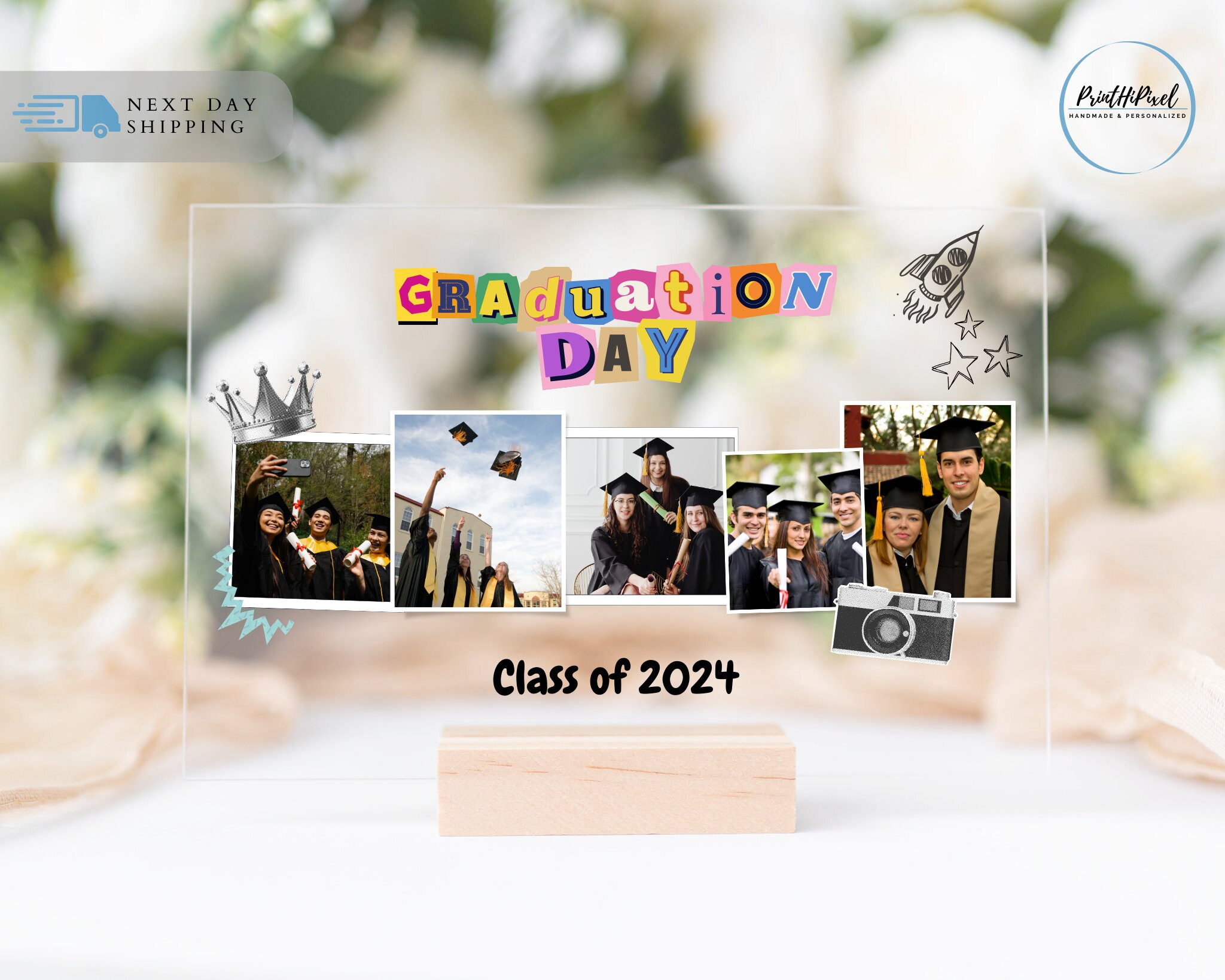 2025 Graduation Gift, Personalized Photo Print, Class of 2025 Grad Gift ...