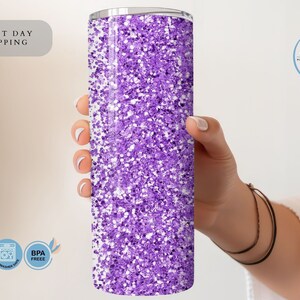 Personalized Glitter Name Tumbler, Custom Tumbler Glitter Effect, Silver Glitter Tumbler, Beach Tumbler, Summer Tumbler,Glitter 20oz Tumbler