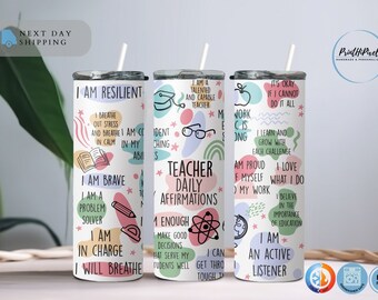 Personalized Tumbler Gift for Teacher, Preschool Teacher Tumbler with Straw , Custom Tumbler, Teacher Gifts, Teacher Appreciation Gift