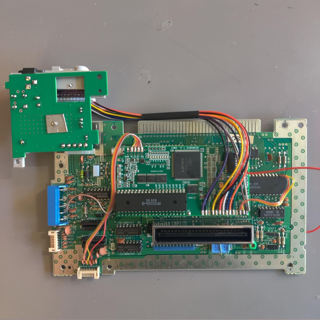 Kevtris Nes Hi Def Nes NES RGB Installation Recap Front Top Loader