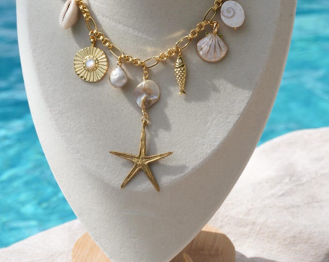 Salt & Sol Charm Necklace