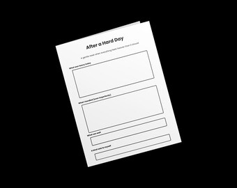 Na een zware dag: eenvoudige reset van één pagina voor stress, overweldiging en burn-out