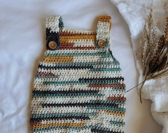 Hand made baby overalls
