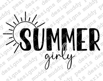 Sommer Girly SVG