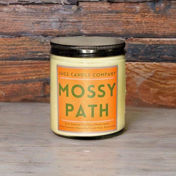 Mossy Path Soy Candle – Natural Soy Wax Candle
