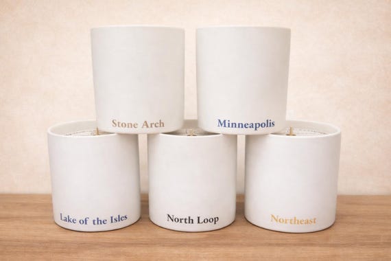 Minnesota Soy Candle – Hand Poured, Inspired by Local Neighborhoods