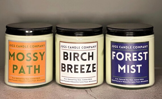 Natural Soy Wax Candle: Aromatherapy Scented Candle