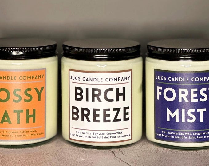 Featured listing image: Soy Candle Collection – Natural Soy Wax Candles | Choose Your Scent | Clean Burning | Aromatherapy Variety Pack