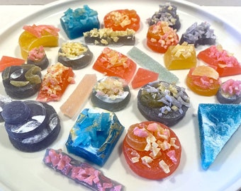 Crystal Candy - Mothers Day - Kohakutou - Gift Box - Luxury - Assorted - Crunchy ASMR - Gummy Crystal - Edible Gem - Edible Crystal - TikTok