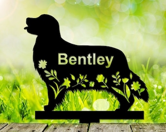 Dog Memorial Stake, Golden Retriever Sign, Sympathy Sign, Pet Grave Marker, Remembrance Stake, Personalized Dog Garden Sign, Dog Loss Gift