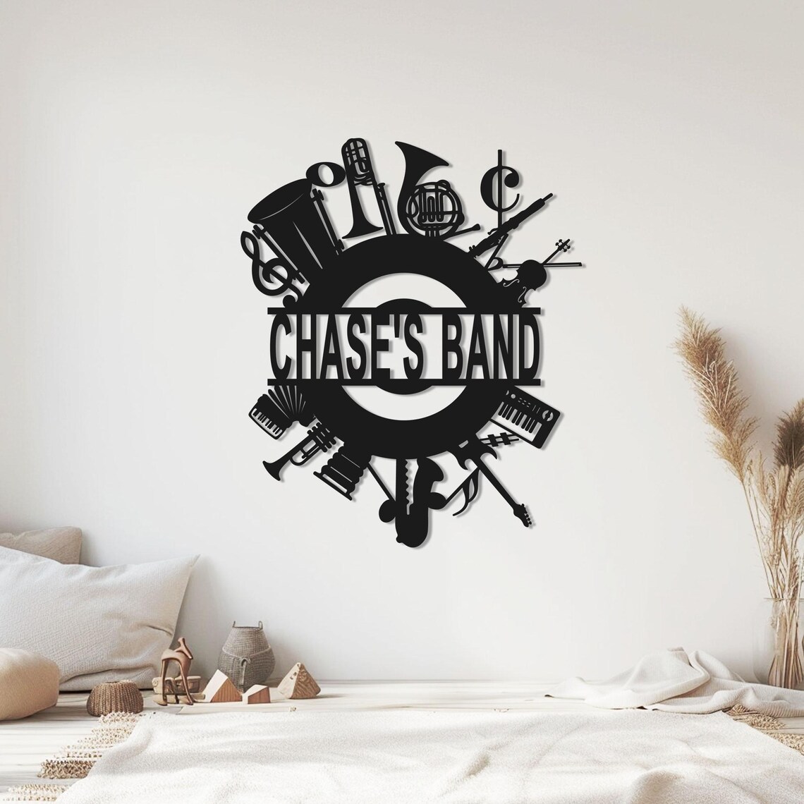Custom Band Wrapped Sign Custom Music Band Metal Sign, Personalized School Band Wall Art - Etsy