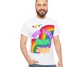 New York Gay Pride 2024,  Heavy Cotton Tee, Gay Tshirt, 100% Cotton, Gifts for Gay Men, Pride Clothing, Great Price, Fantasic Gift