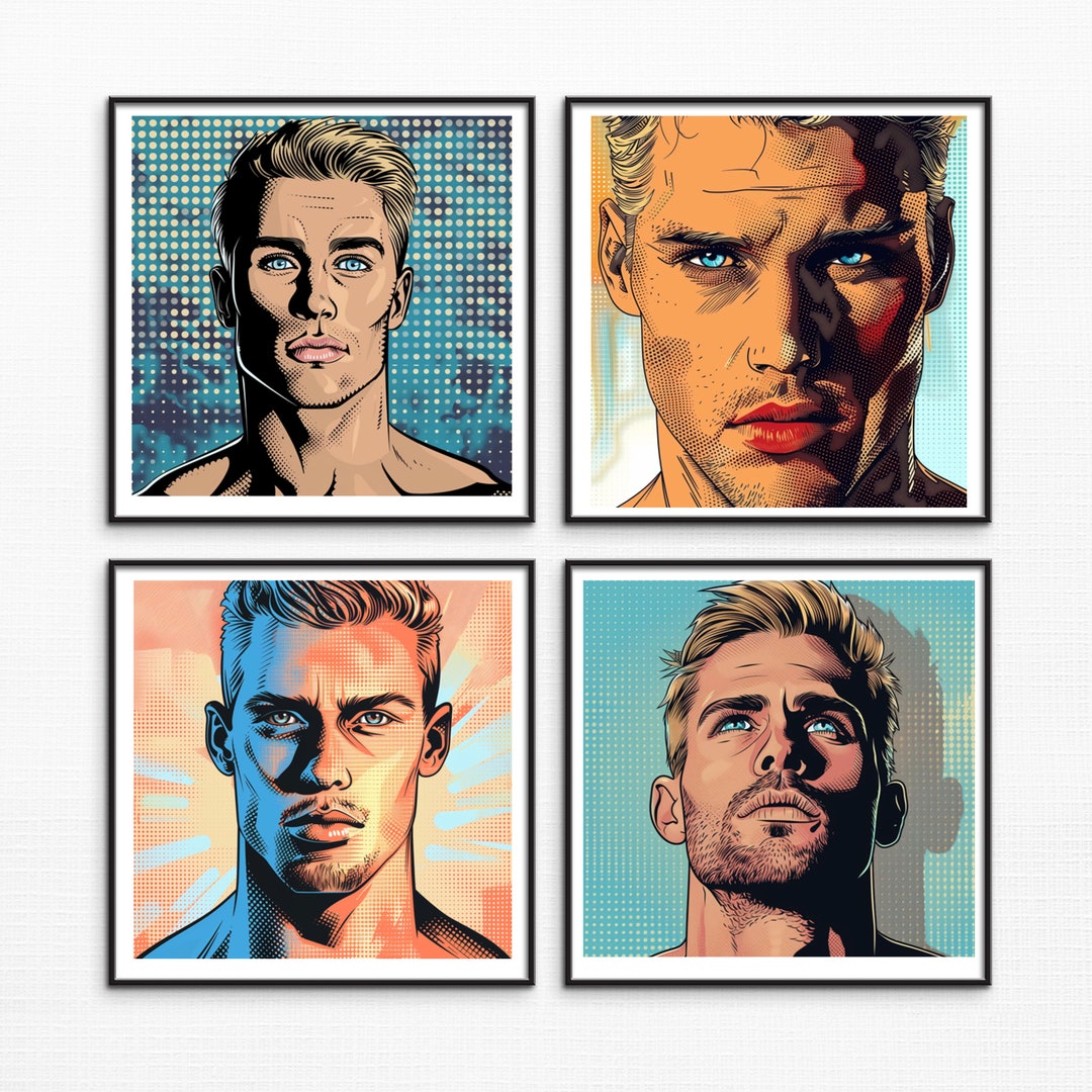 Gay Art, Gay Lover, Gay Print, Gay Wall Art, 1960s Classic, Gay Gifts ...