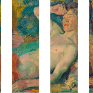 Beautiful Gay Art, Oil Print on Canvas Sexy Male Portrait, Wall Art Gifts Oil print, Gay Wall Decor ready for your home now Gay Art