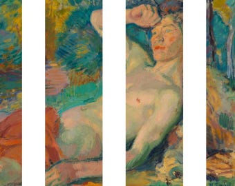 Hermoso arte gay, impresión al óleo sobre lienzo, retrato masculino sexy, regalos de arte de pared, impresión al óleo, decoración de pared gay lista para tu hogar ahora Arte Gay