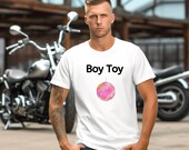 Boy Toy, Heavy Cotton Tee, All Cotton, Celebration of Fun, Unique Style, proud and Loud, Very Cool, Gay Gifts