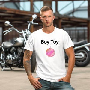Boy Toy, Heavy Cotton Tee, All Cotton, Celebration of Fun, Unique Style, proud and Loud, Very Cool, Gay Gifts