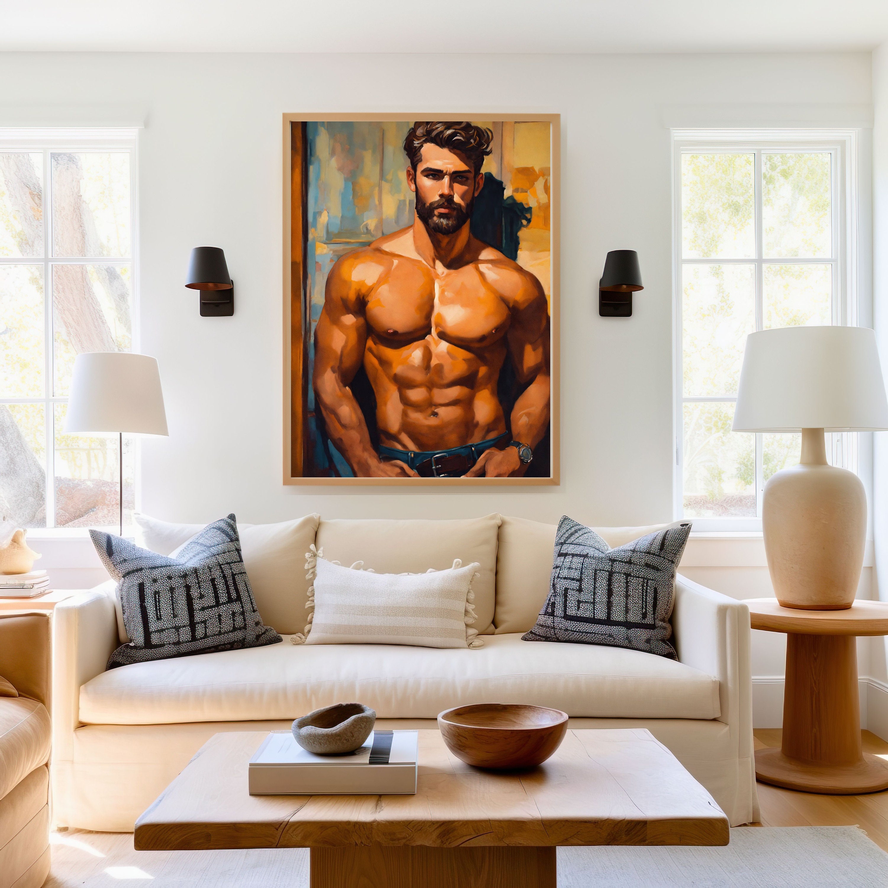 Gay Art, Gay Lover, Gay Print, Gay Wall Art, Gay Classic, Gay Gifts ...