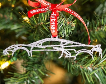 C8 Corvette Christmas Ornament - Gift or Gearheads / Chevrolet Auto Enthusiasts, Celebrate your legendary ride!