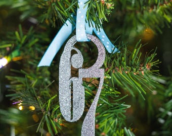Elegant Six Seven Ornament 2025 - Viral 6-7 Meme Christmas Tree Decoration