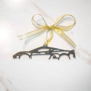 C8 Corvette Christmas Ornament - Holiday Gift Decoration for Gearheads / Chevrolet Auto Enthusiasts, Celebrate your legendary ride!