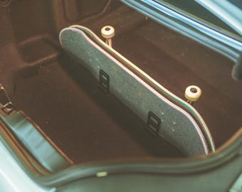 The SkateTrunk Skateboard Trunk Multi-Board Rack