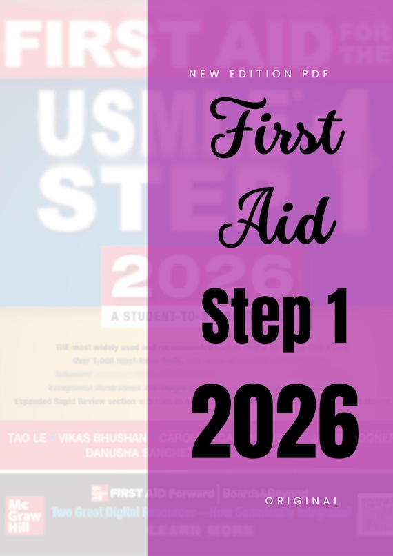 First Aid Step 1 2026 Pdf - Etsy