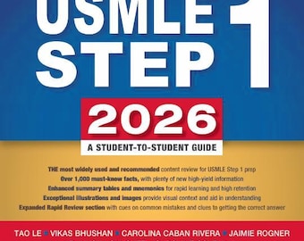 First Aid Step 1 2026 Pdf - Etsy