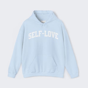 SELF-LOVE Sweatshirt, Mental Wellness Unisex Hoodie, Mental Sweatshirt, Self-Love Sweatshirt, Trendy Aesthetic Sweatshirt
