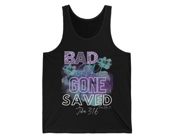 Gone Saved  Jersey Tank