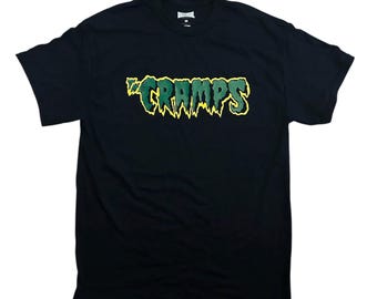 The Cramps logo tee
