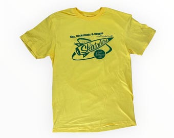 Skatalites Tee: Green on Yellow Ska Beat