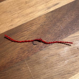 Mosca para pesca con gusanos
