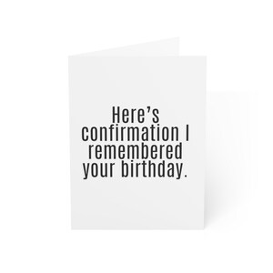Birthday Greeting Card, Funny Card, Funny Birthday Card, Greeting Card, Envelope Included!