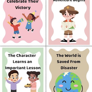 Printable "make Your Own Story" Kit for Kids – Create Your Own ...