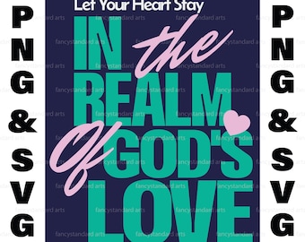 Diseño de amor cristiano - archivo PNG de arte digital únicamente - camiseta cristiana - PNG religioso - PNG del día de San Valentín cristiano - Amor de Dios
