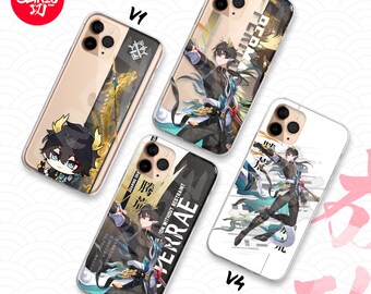Capa protetora estética Honkai Star Rail Dan Heng - Permanent Terrae para iPhone Samsung Android