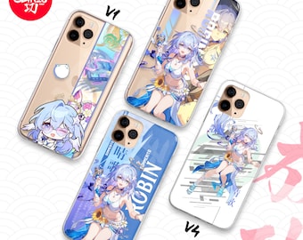 Capa para celular Honkai Star Rail com Robin Summerito para iPhone, Samsung e Android - Capa protetora estética