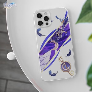 Custodia protettiva estetica per telefono Honkai Star Rail Robin Essence per iPhone, Samsung e Android