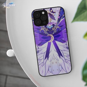 Custodia protettiva estetica per telefono Honkai Star Rail Robin per iPhone, Samsung e Android