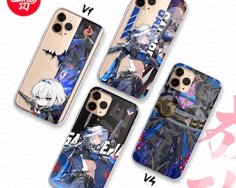 Capa protetora estética para iPhone Samsung Android com estampa de ondas uivantes Galbrena